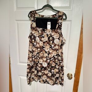 Abercrombie & Fitch Floral Linen Dress, Sz XXL